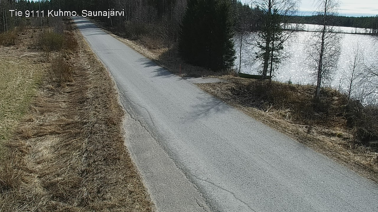 Kelikamerat Kuva Tie 9111 Kuhmo, Saunajärvi, Kuhmo, Kainuu