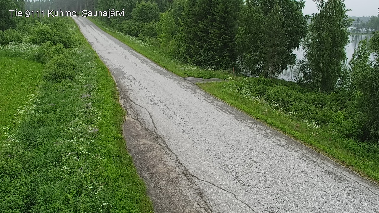 Kelikamerat Kuva Tie 9111 Kuhmo, Saunajärvi, Kuhmo, Kainuu
