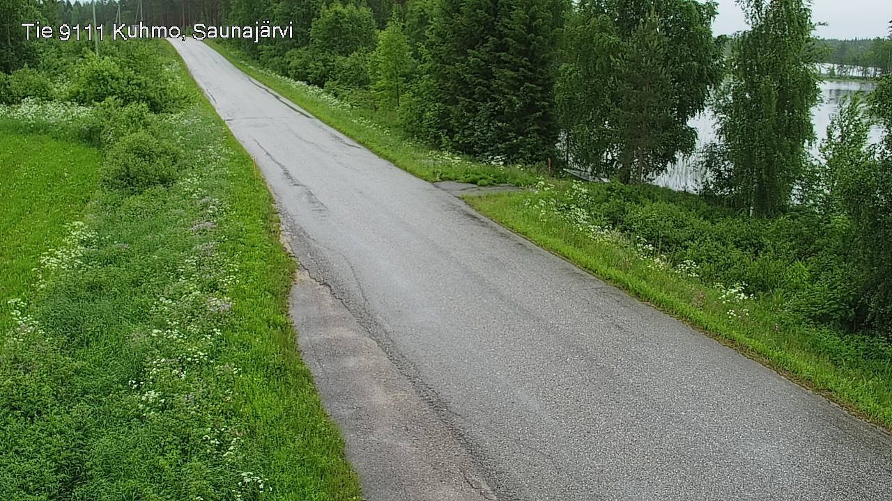 Kelikamerat Kuva Tie 9111 Kuhmo, Saunajärvi, Kuhmo, Kainuu