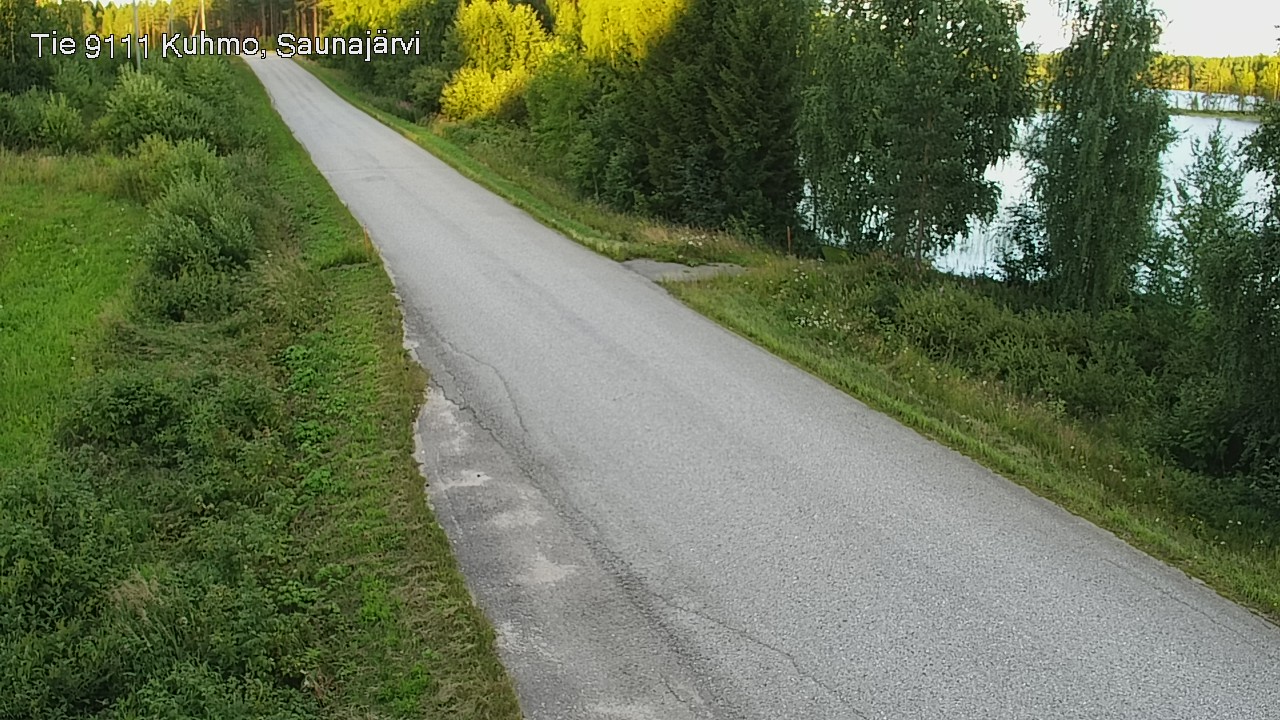 Kelikamerat Kuva Tie 9111 Kuhmo, Saunajärvi, Kuhmo, Kainuu