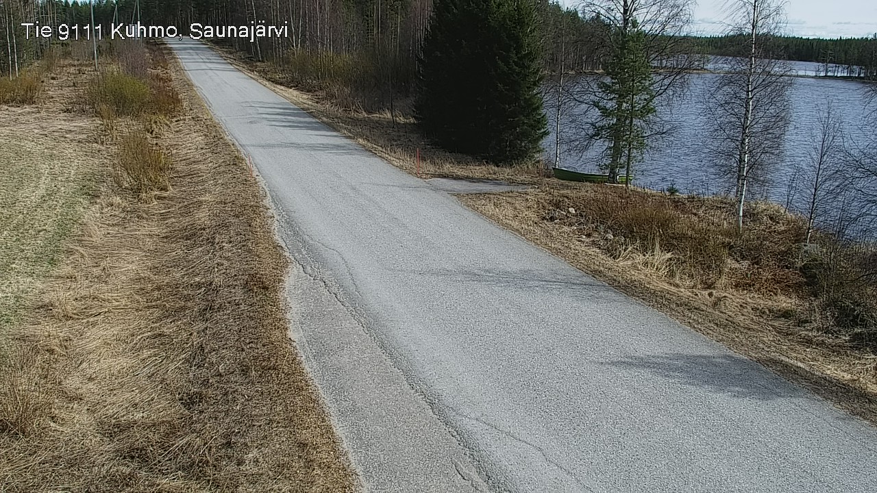 Kelikamerat Kuva Tie 9111 Kuhmo, Saunajärvi, Kuhmo, Kainuu