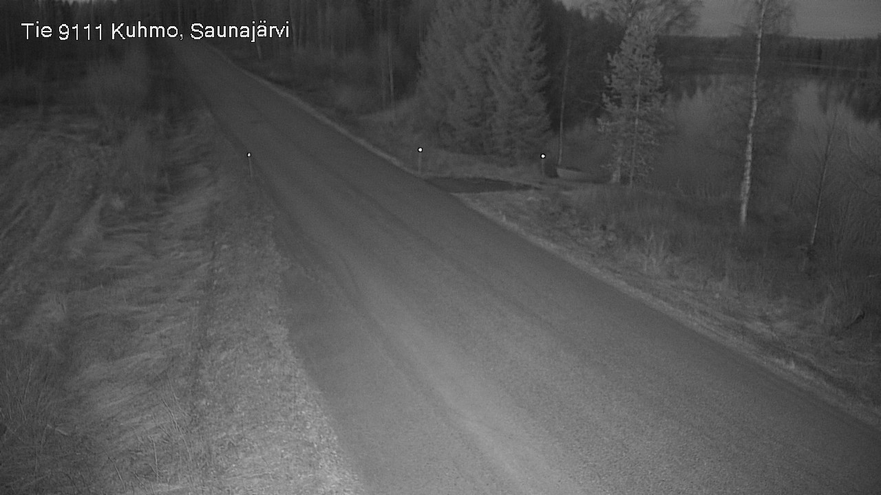 Kelikamerat Kuva Tie 9111 Kuhmo, Saunajärvi, Kuhmo, Kainuu