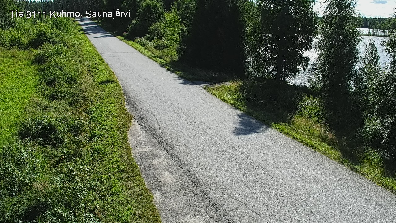Kelikamerat Kuva Tie 9111 Kuhmo, Saunajärvi, Kuhmo, Kainuu