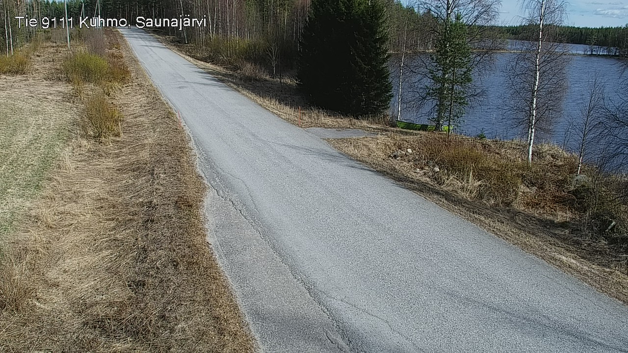 Kelikamerat Kuva Tie 9111 Kuhmo, Saunajärvi, Kuhmo, Kainuu