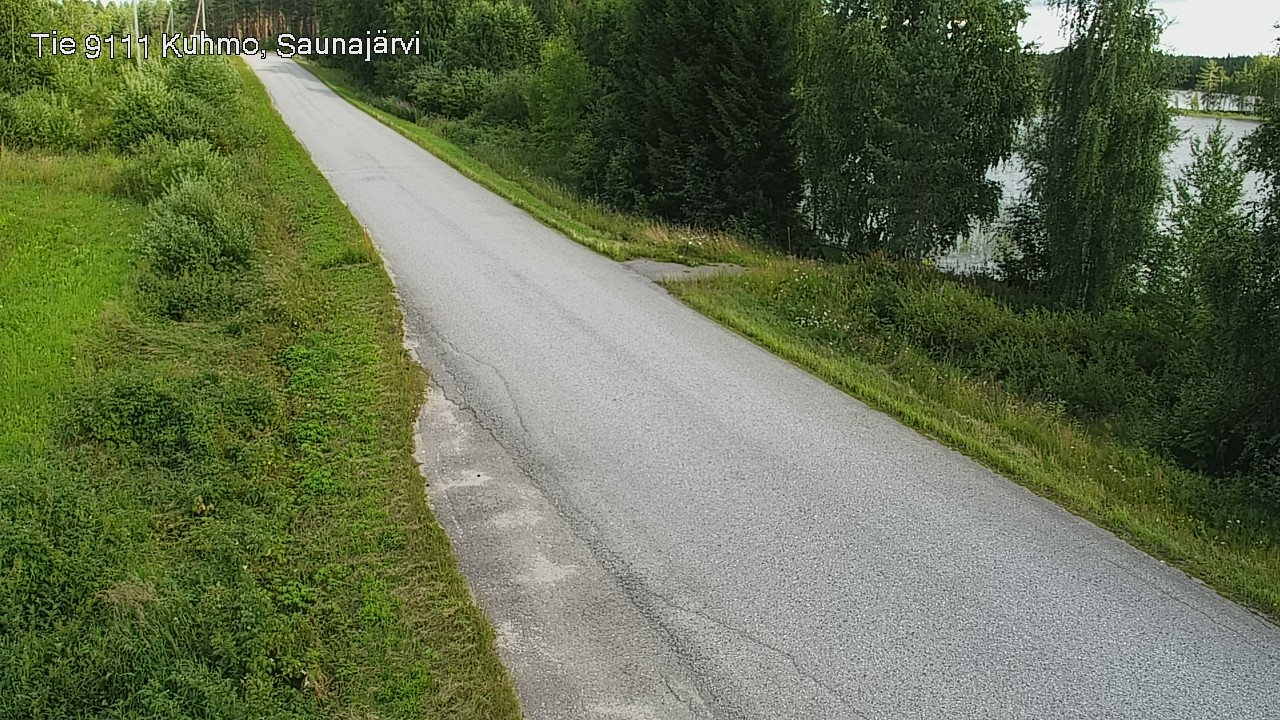 Kelikamerat Kuva Tie 9111 Kuhmo, Saunajärvi, Kuhmo, Kainuu