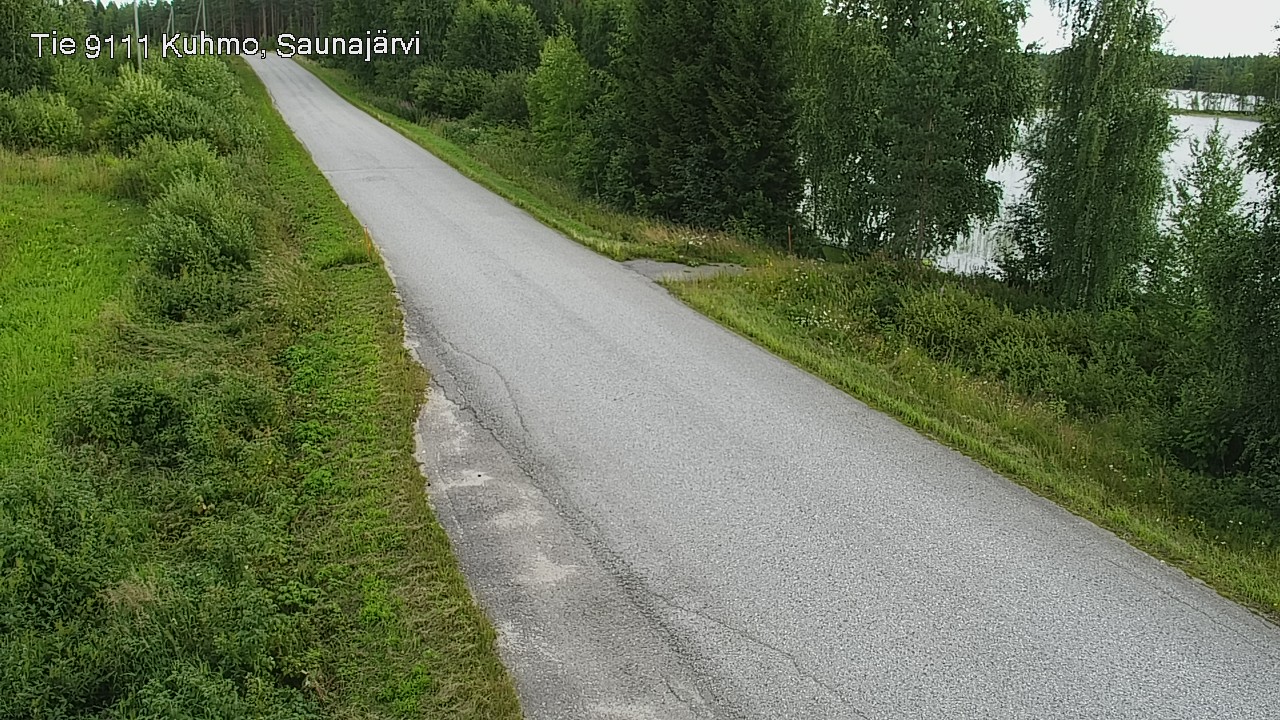 Kelikamerat Kuva Tie 9111 Kuhmo, Saunajärvi, Kuhmo, Kainuu