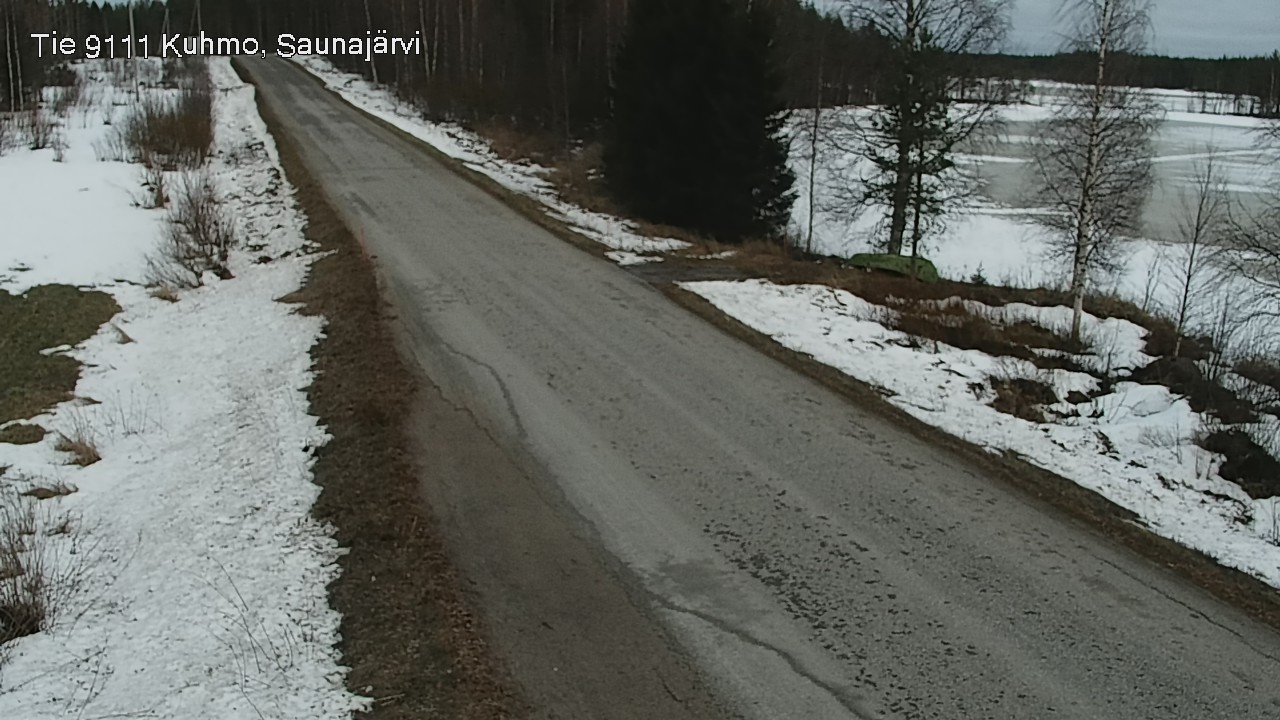 Kelikamerat Kuva Tie 9111 Kuhmo, Saunajärvi, Kuhmo, Kainuu