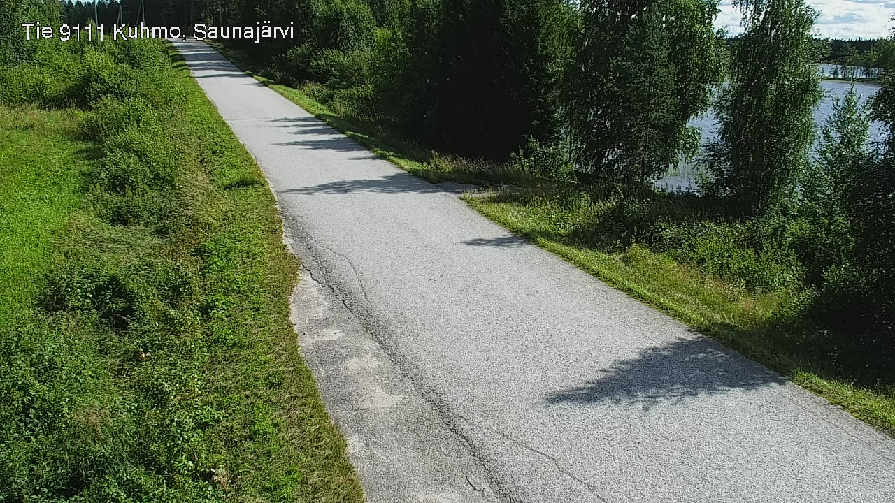 Kelikamerat Kuva Tie 9111 Kuhmo, Saunajärvi, Kuhmo, Kainuu