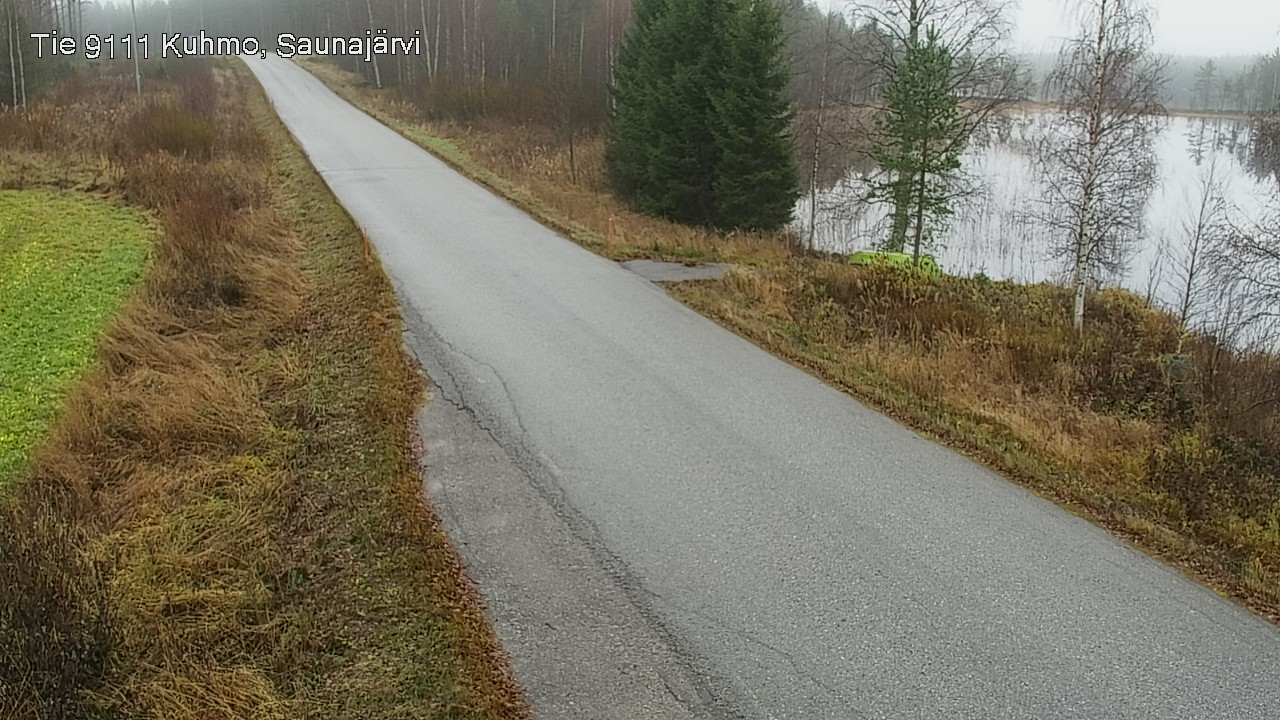 Kelikamerat Kuva Tie 9111 Kuhmo, Saunajärvi, Kuhmo, Kainuu
