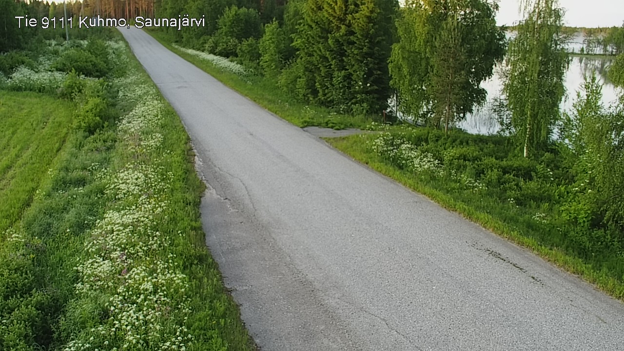 Kelikamerat Kuva Tie 9111 Kuhmo, Saunajärvi, Kuhmo, Kainuu