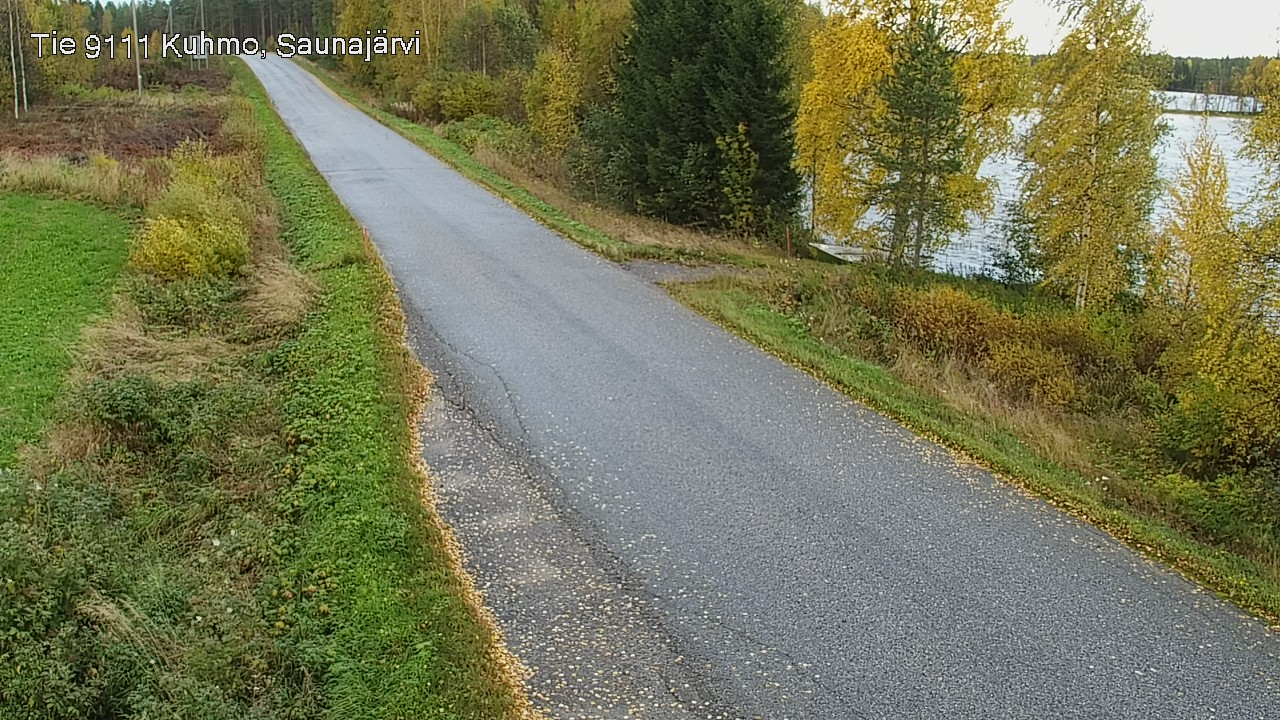 Kelikamerat Kuva Tie 9111 Kuhmo, Saunajärvi, Kuhmo, Kainuu