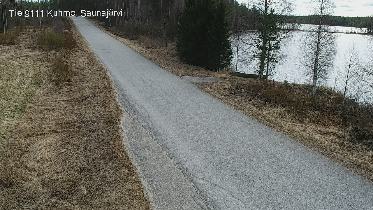 Kelikamerat Kuva Tie 9111 Kuhmo, Saunajärvi, Kuhmo, Kainuu