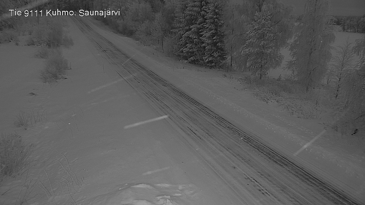 Kelikamerat Kuva Tie 9111 Kuhmo, Saunajärvi, Kuhmo, Kainuu