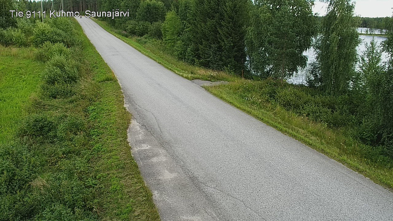 Kelikamerat Kuva Tie 9111 Kuhmo, Saunajärvi, Kuhmo, Kainuu