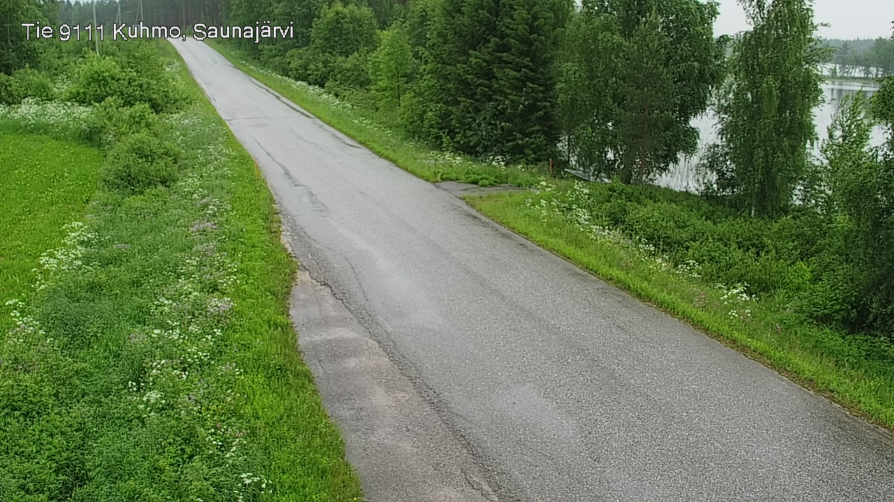 Kelikamerat Kuva Tie 9111 Kuhmo, Saunajärvi, Kuhmo, Kainuu