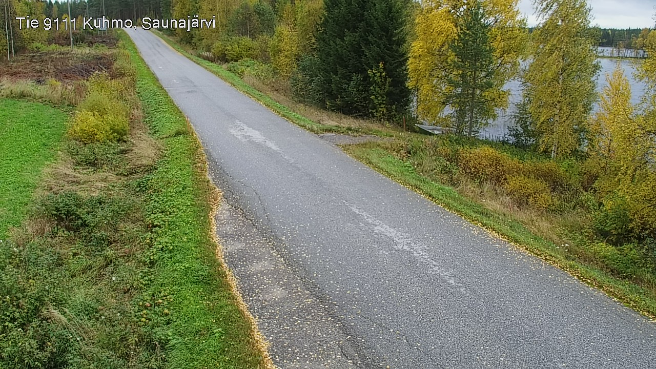 Kelikamerat Kuva Tie 9111 Kuhmo, Saunajärvi, Kuhmo, Kainuu