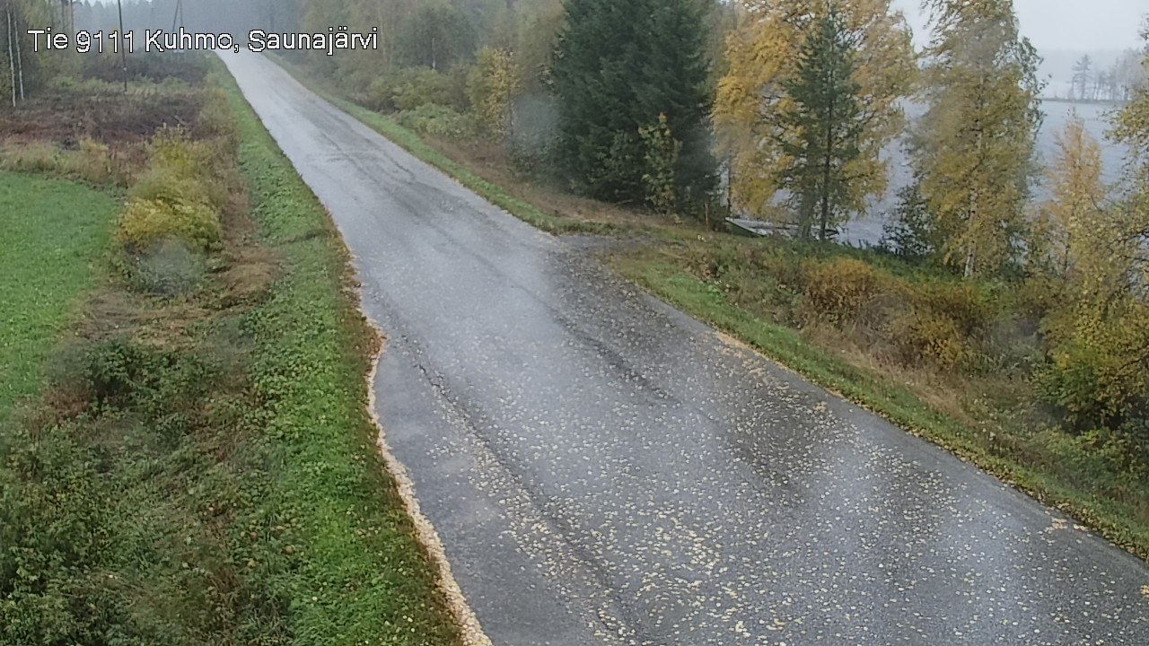 Kelikamerat Kuva Tie 9111 Kuhmo, Saunajärvi, Kuhmo, Kainuu
