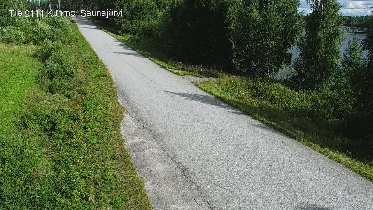 Kelikamerat Kuva Tie 9111 Kuhmo, Saunajärvi, Kuhmo, Kainuu