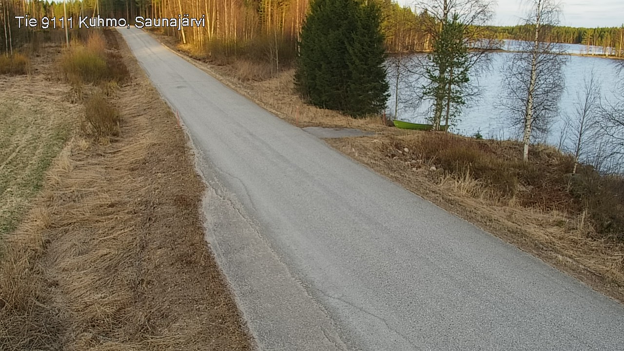 Kelikamerat Kuva Tie 9111 Kuhmo, Saunajärvi, Kuhmo, Kainuu