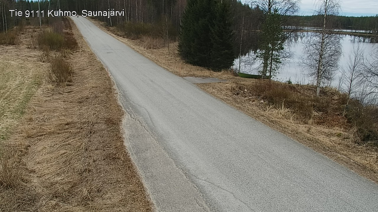 Kelikamerat Kuva Tie 9111 Kuhmo, Saunajärvi, Kuhmo, Kainuu