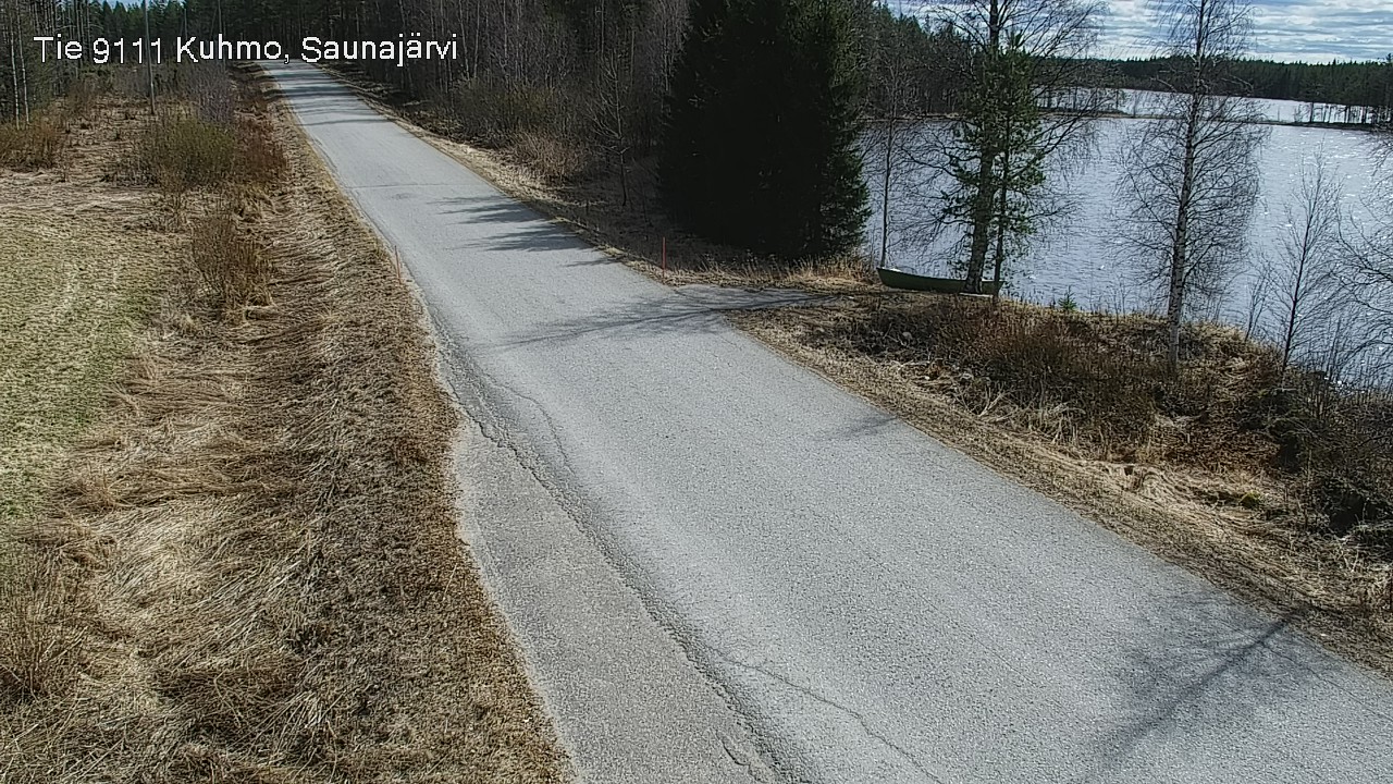 Kelikamerat Kuva Tie 9111 Kuhmo, Saunajärvi, Kuhmo, Kainuu