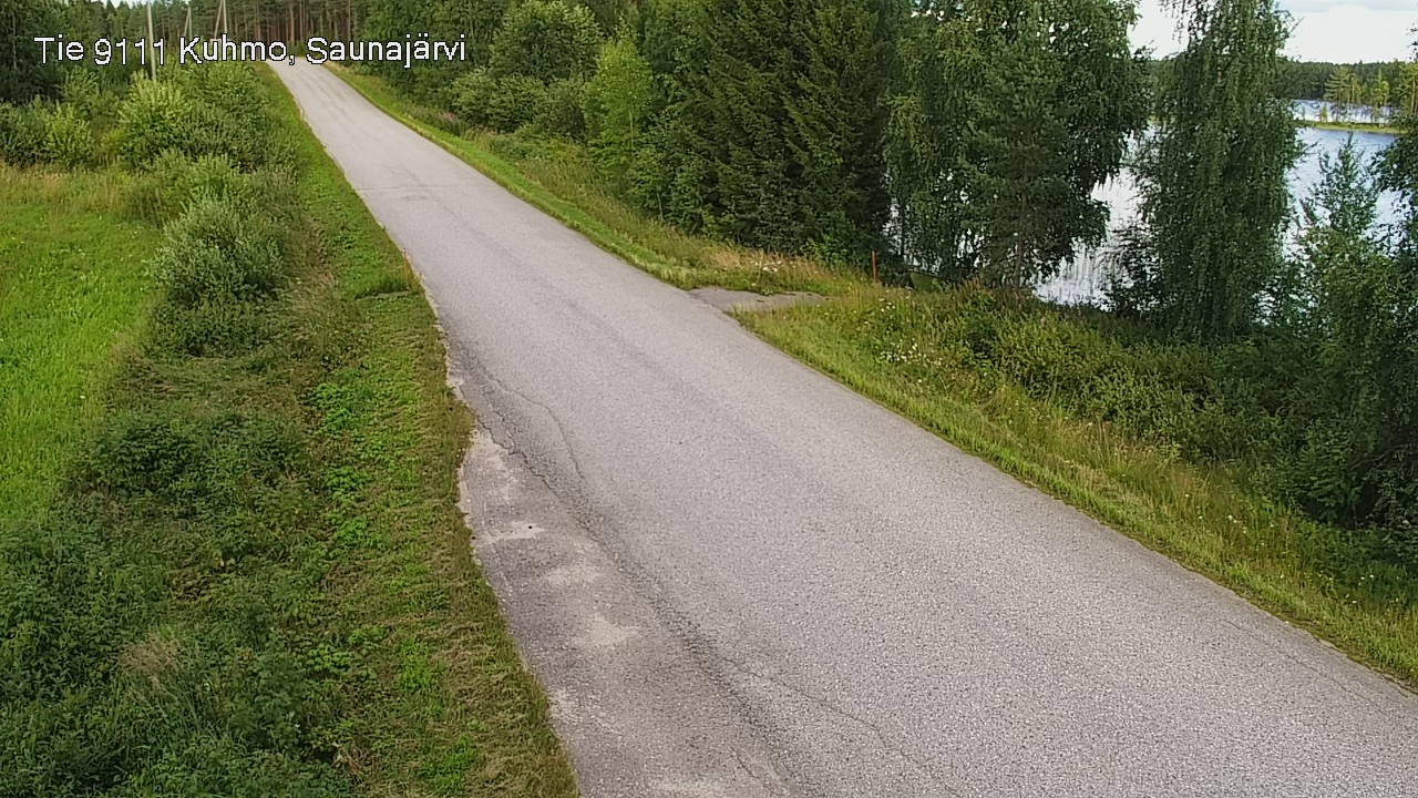 Kelikamerat Kuva Tie 9111 Kuhmo, Saunajärvi, Kuhmo, Kainuu