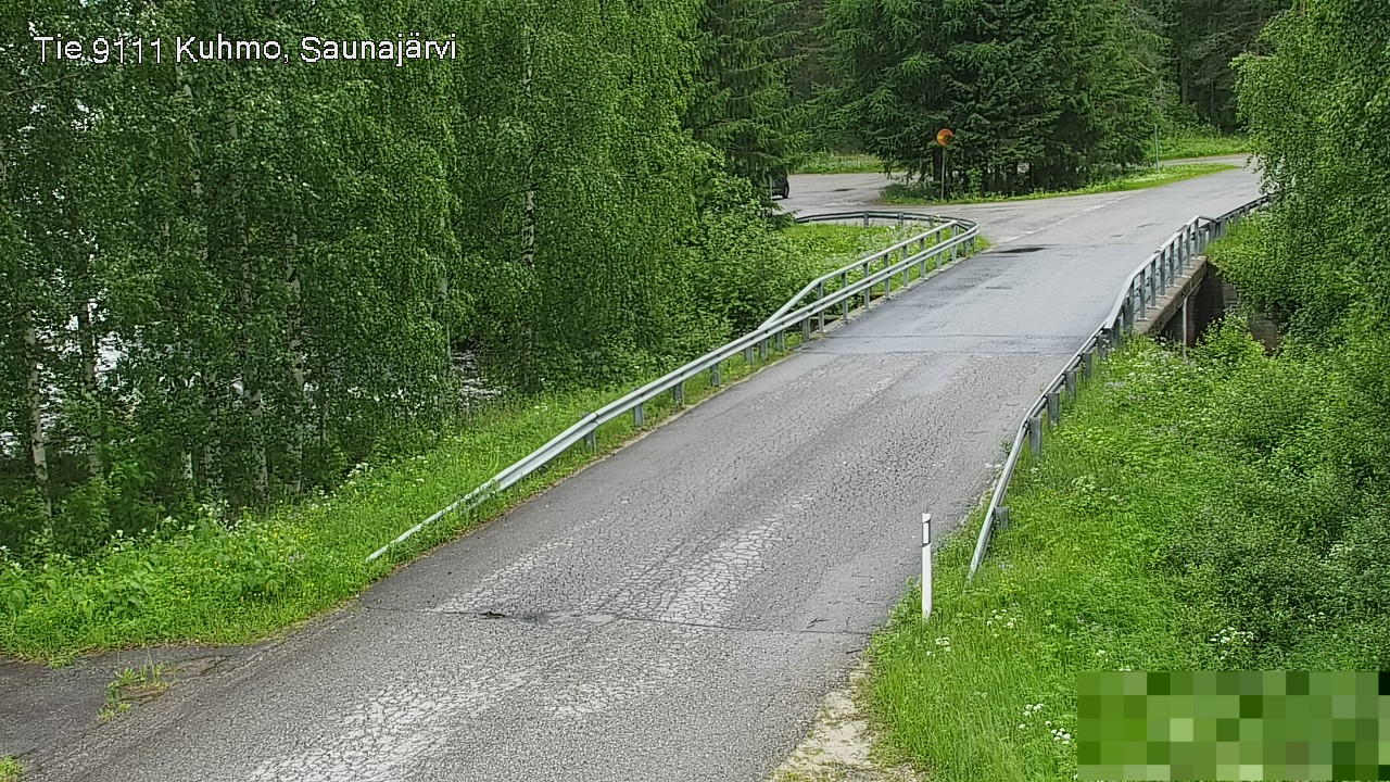 Kelikamerat Kuva Tie 9111 Kuhmo, Saunajärvi, Kuhmo, Kainuu