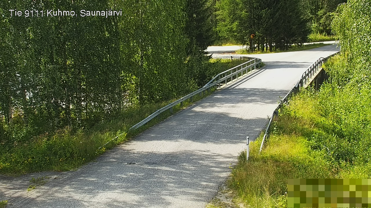 Kelikamerat Kuva Tie 9111 Kuhmo, Saunajärvi, Kuhmo, Kainuu