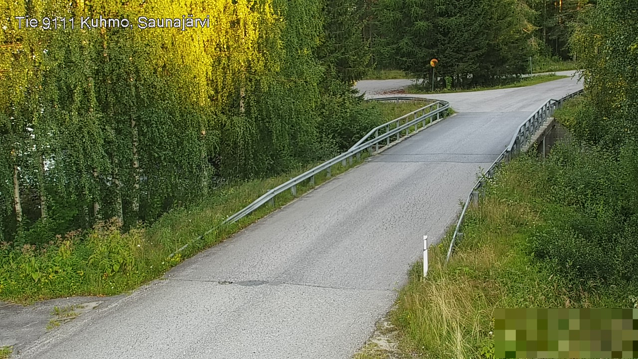 Kelikamerat Kuva Tie 9111 Kuhmo, Saunajärvi, Kuhmo, Kainuu