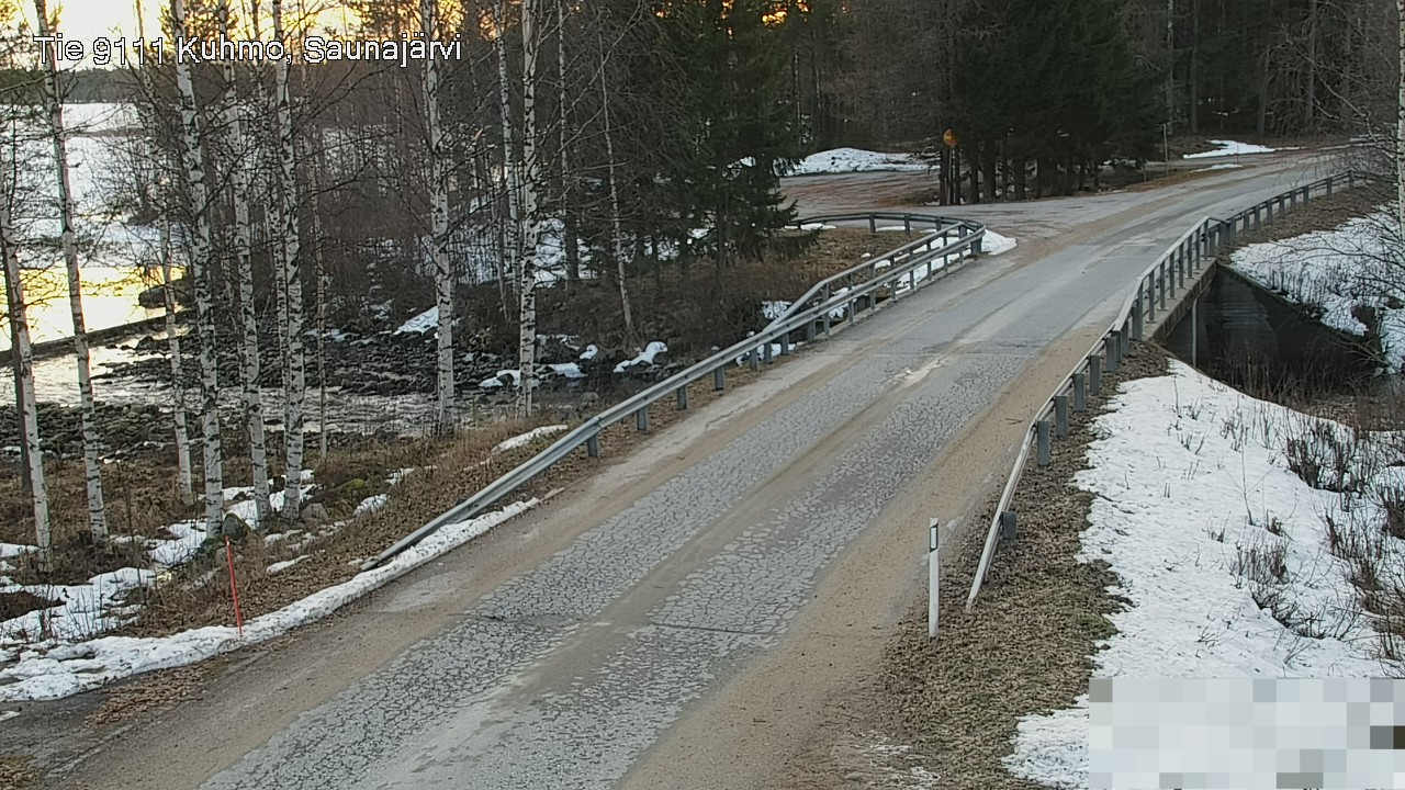 Kelikamerat Kuva Tie 9111 Kuhmo, Saunajärvi, Kuhmo, Kainuu