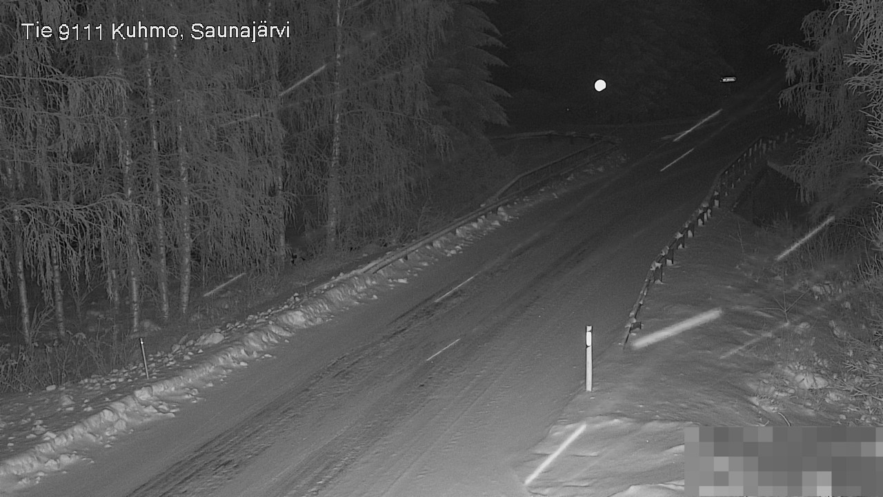 Kelikamerat Kuva Tie 9111 Kuhmo, Saunajärvi, Kuhmo, Kainuu