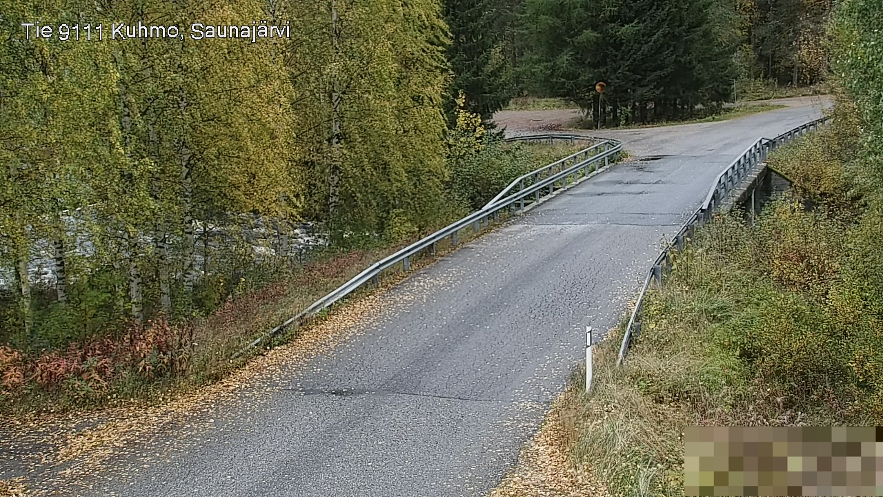Kelikamerat Kuva Tie 9111 Kuhmo, Saunajärvi, Kuhmo, Kainuu