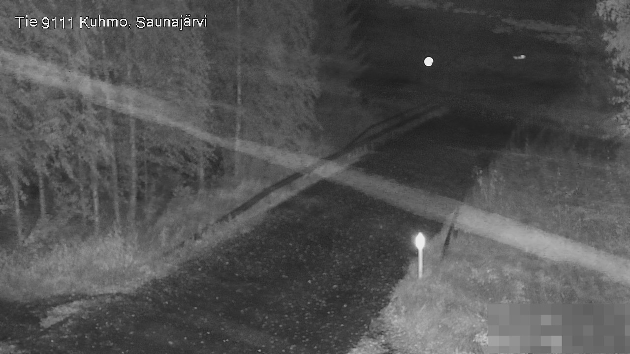 Kelikamerat Kuva Tie 9111 Kuhmo, Saunajärvi, Kuhmo, Kainuu