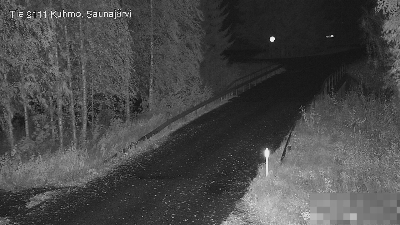Kelikamerat Kuva Tie 9111 Kuhmo, Saunajärvi, Kuhmo, Kainuu