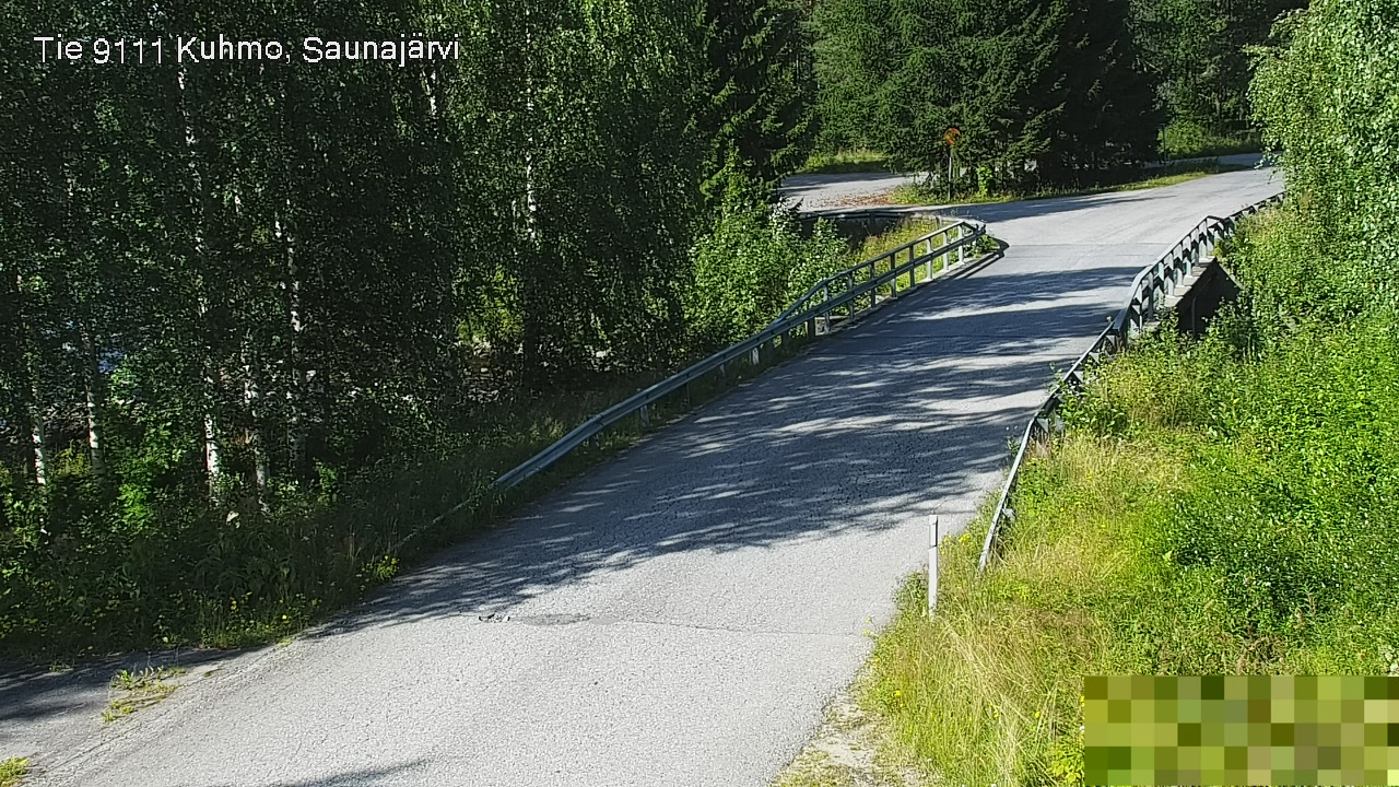Kelikamerat Kuva Tie 9111 Kuhmo, Saunajärvi, Kuhmo, Kainuu