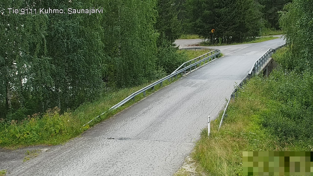 Kelikamerat Kuva Tie 9111 Kuhmo, Saunajärvi, Kuhmo, Kainuu
