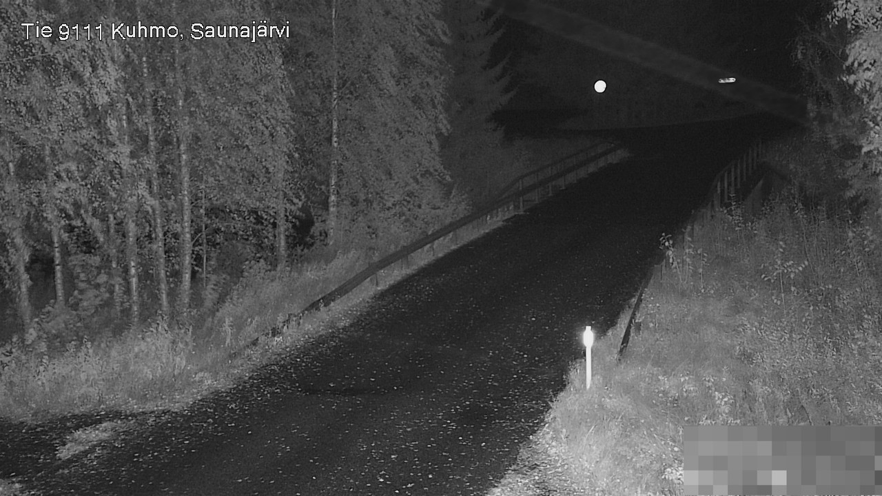 Kelikamerat Kuva Tie 9111 Kuhmo, Saunajärvi, Kuhmo, Kainuu