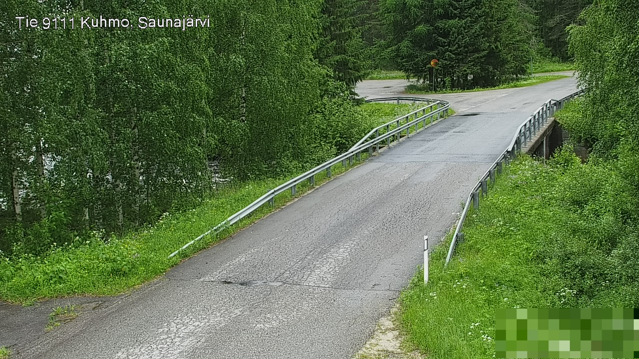 Kelikamerat Kuva Tie 9111 Kuhmo, Saunajärvi, Kuhmo, Kainuu