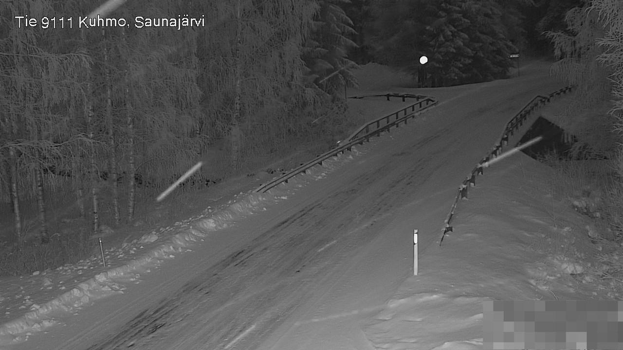 Kelikamerat Kuva Tie 9111 Kuhmo, Saunajärvi, Kuhmo, Kainuu
