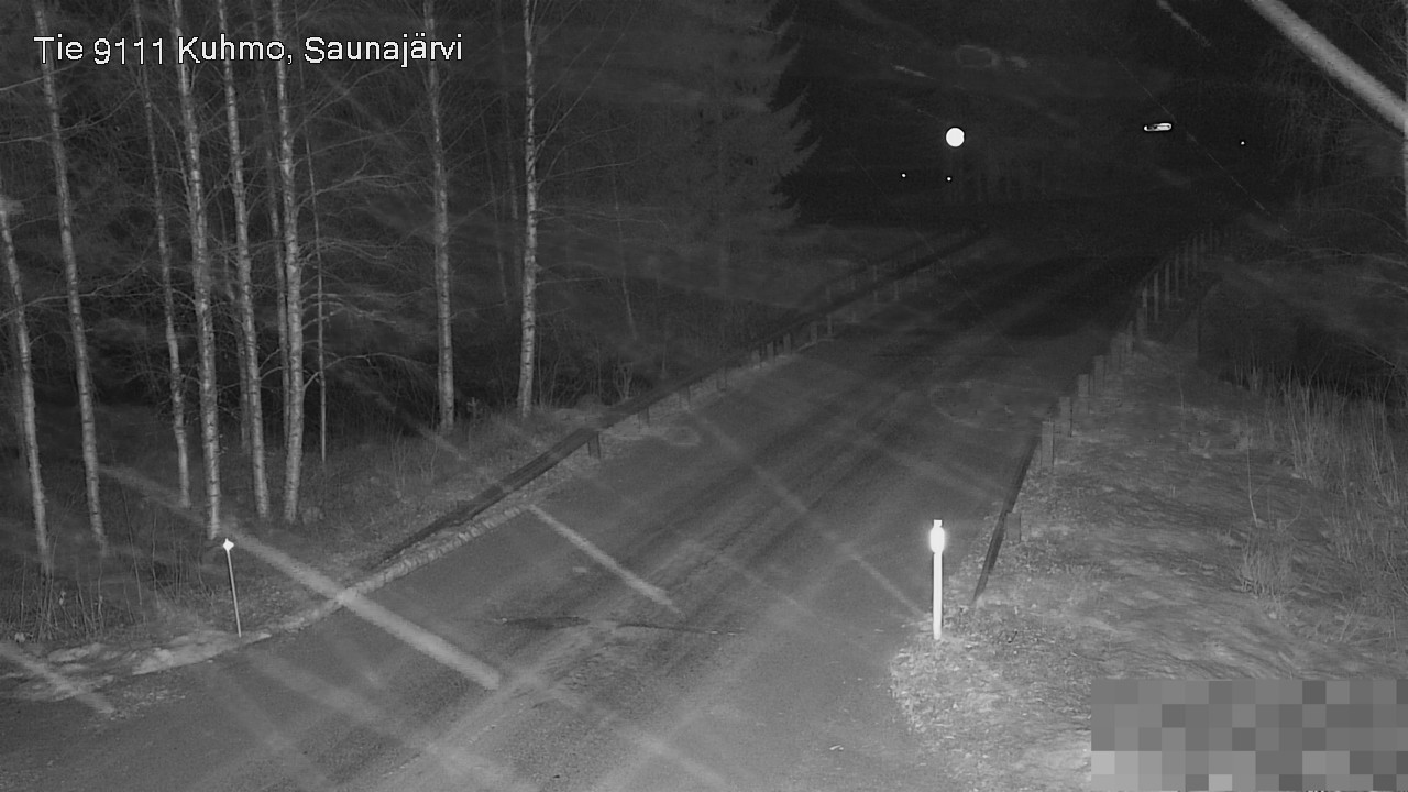 Kelikamerat Kuva Tie 9111 Kuhmo, Saunajärvi, Kuhmo, Kainuu