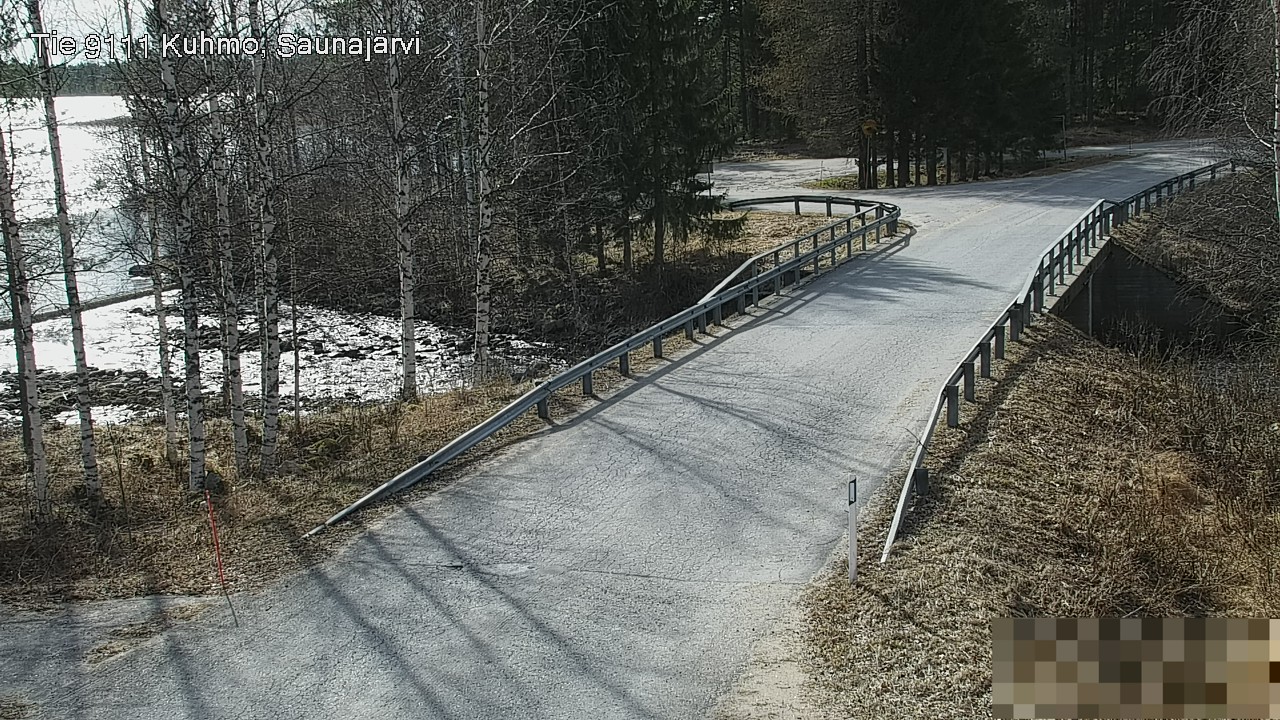Kelikamerat Kuva Tie 9111 Kuhmo, Saunajärvi, Kuhmo, Kainuu