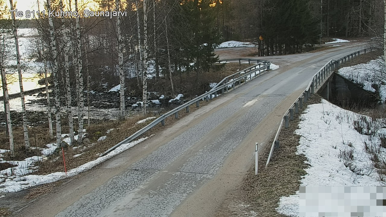 Kelikamerat Kuva Tie 9111 Kuhmo, Saunajärvi, Kuhmo, Kainuu