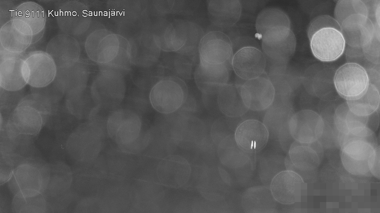 Weather Camera Image Road 9111 Kuhmo, Saunajärvi, Kuhmo, Kainuu