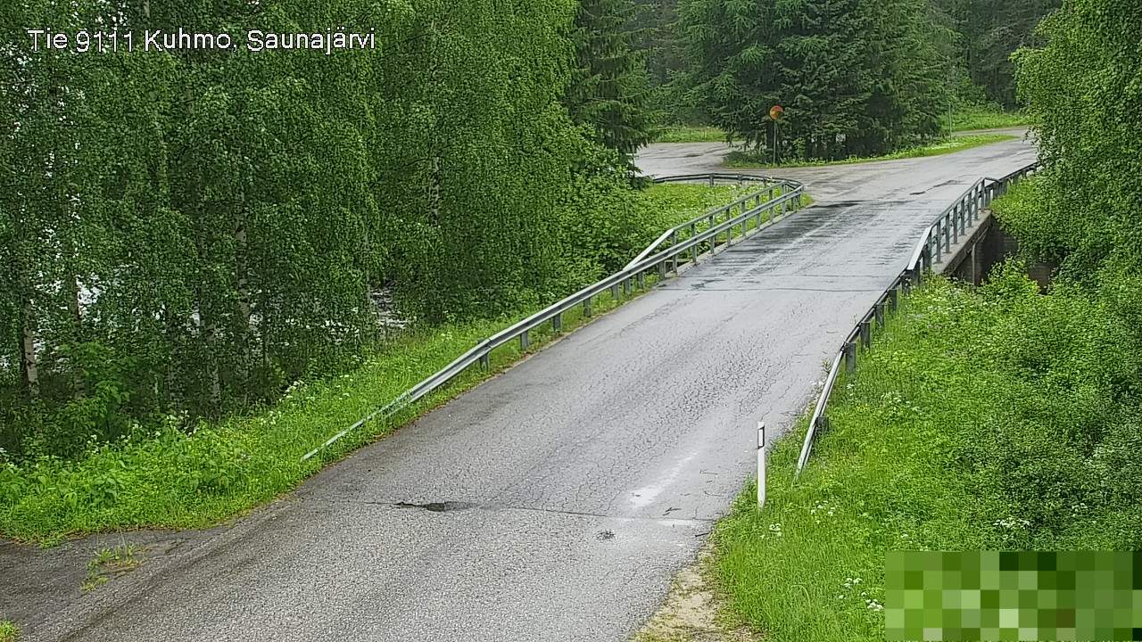 Kelikamerat Kuva Tie 9111 Kuhmo, Saunajärvi, Kuhmo, Kainuu