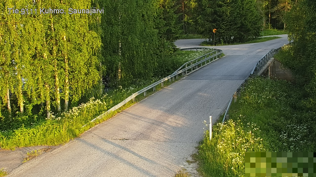 Kelikamerat Kuva Tie 9111 Kuhmo, Saunajärvi, Kuhmo, Kainuu