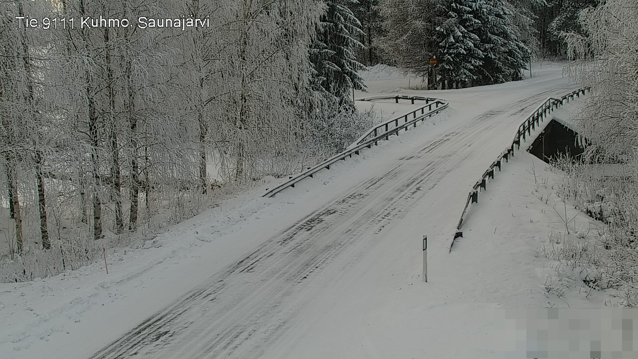 Kelikamerat Kuva Tie 9111 Kuhmo, Saunajärvi, Kuhmo, Kainuu