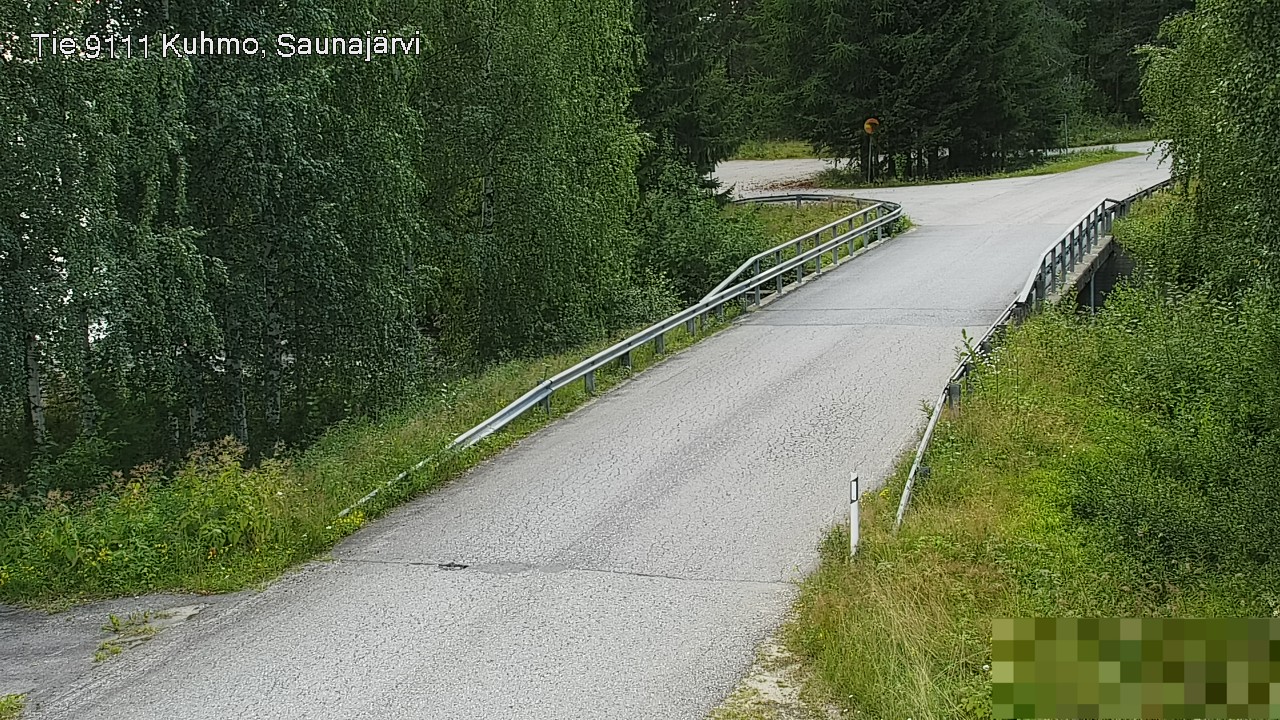 Kelikamerat Kuva Tie 9111 Kuhmo, Saunajärvi, Kuhmo, Kainuu
