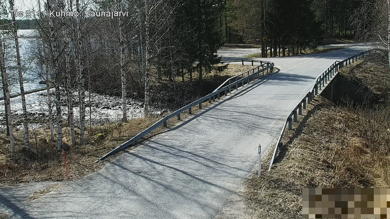 Kelikamerat Kuva Tie 9111 Kuhmo, Saunajärvi, Kuhmo, Kainuu