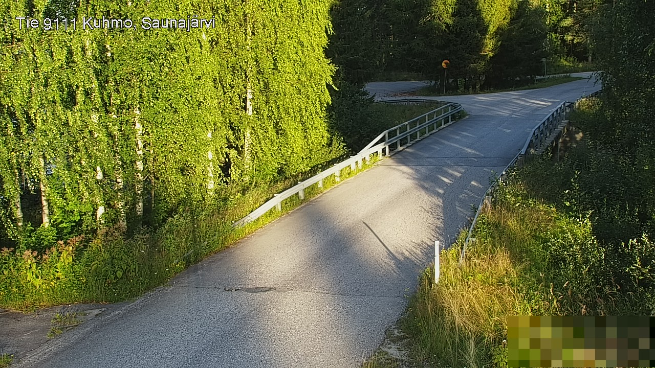 Kelikamerat Kuva Tie 9111 Kuhmo, Saunajärvi, Kuhmo, Kainuu