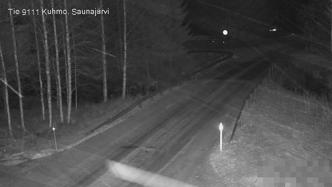 Kelikamerat Kuva Tie 9111 Kuhmo, Saunajärvi, Kuhmo, Kainuu